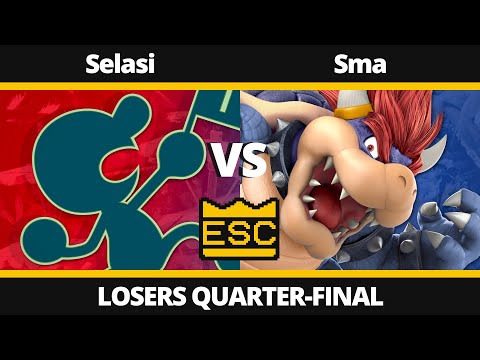 ESC 33 - Losers Quarter-Final - Selasi (Mr. Game & Watch) Vs. Sma (Bowser) - SSBU Local Tournament