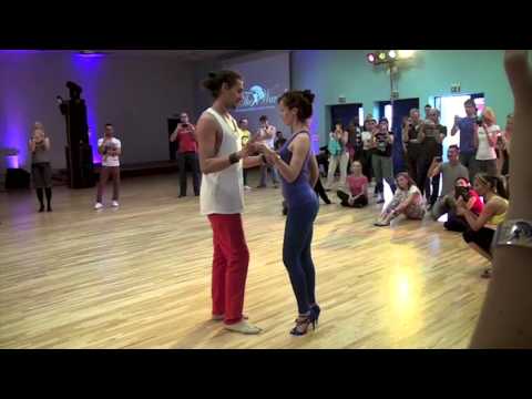 Leading and Following Kizomba Workshop Demo @ ON THE WAVE 2014_Nemanja Sonero & Laura Zaray
