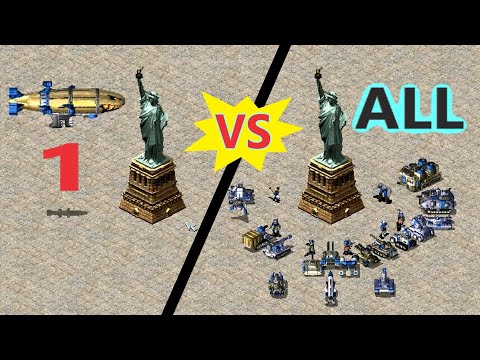 1 Kirov vs All Ground Army - Red Alert 2
