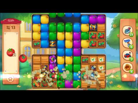 Farmscapes Level 1339 - NO BOOSTERS 🌻🚜🐔 | SKILLGAMING ✔️