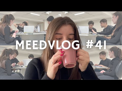 MEEDVLOG #41 - A MEDICAL STUDENT'S ROUTINE | EXAM WEEK - I PROCRASTINATED LIKE CRAZY!!!