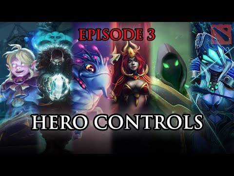The Ultimate Beginners Guide to DotA 2 - Hero Controls - Episode 3