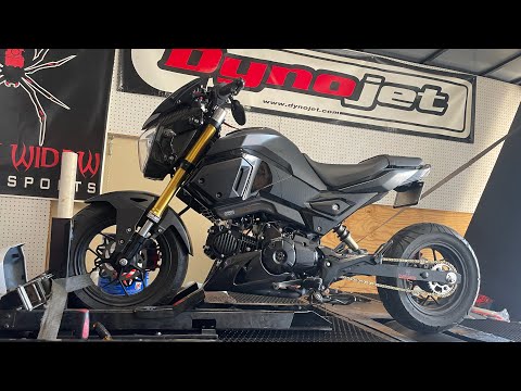 Honda Grom 4v 170 Vs 2v 125 build