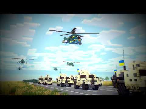 EPIC Minecraft Military Town Animation!