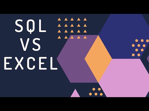SQL VS. Excel
