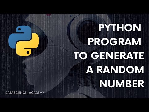 Python Program To Generate A Random Number Top 100 Python Programs Python Programming
