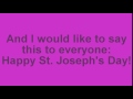 220 Happy St Joseph S Day
