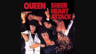 Queen - Now i&#39;m Here - Sheer Heart Attack -  Lyrics (1974) HQ