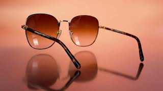 Quay Elegance meets edge in this oversized round, UPTOWN