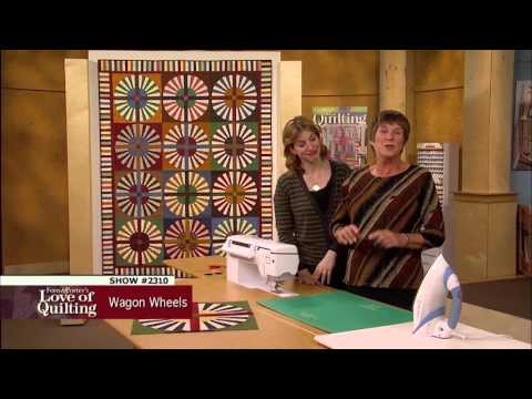 Love of Quilting Preview: Old-Fashioned Quilts as Inspiration (Wagon Wheels, 2310)