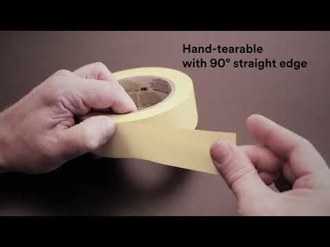 3M™  2097 Quick & Clean Exterior Masking Tape - How To - 42 seconds