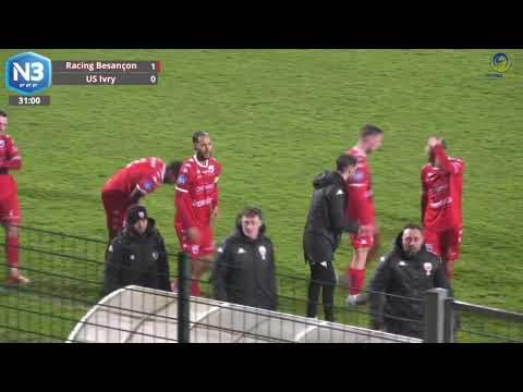 Racing Besançon / US Ivry (National 3) : découvrez le résumé de la 16ème journée