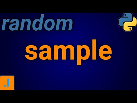 Random Sampling Using Python