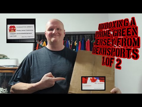 Unboxing a sweet prime green jersey from benhsports 1 of 2