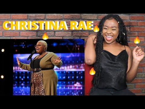 GOLDEN BUZZER CHRISTINA RAE PERFORMANCE (AGT 2020) REACTION