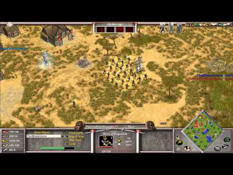 TheMista vs CountVonCount Age of Mythology The Titans