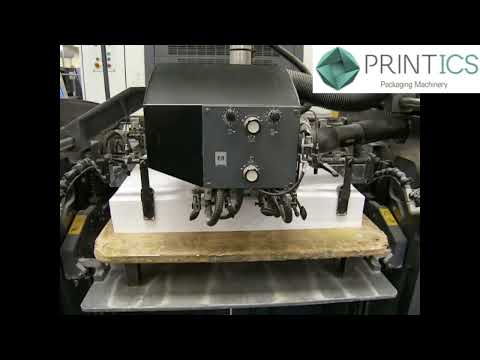 Video PRINTICS -U42340722  MAN ROLAND 508 OB P 4/4 8 COLOR OFFSET PRINTER