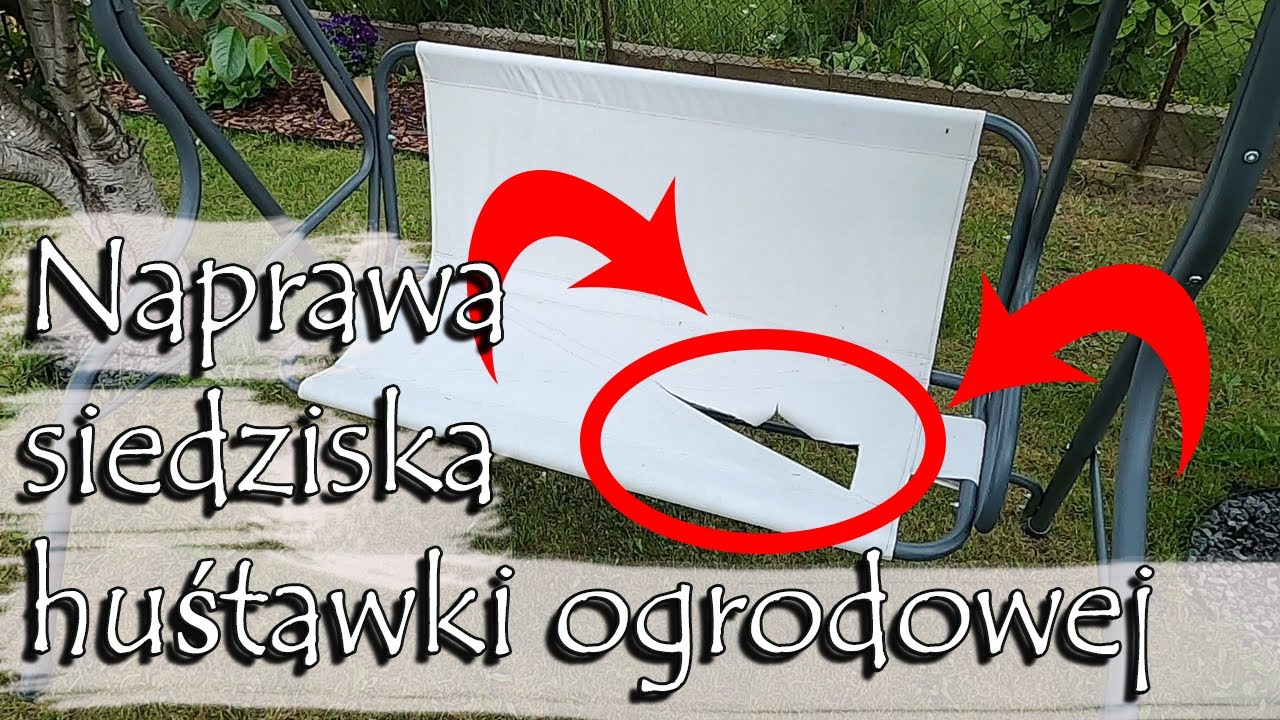 Wymiana siedziska huśtawki ogrodowej