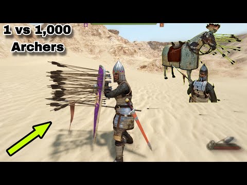 Every Unit VS 1,000 Archers Mount & Blade II: BANNERLORD (Imperial Legionary vs Sprout)