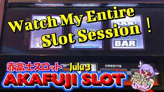 My Slot Results for the Day at Yaamava Casino