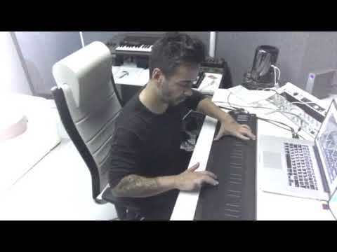 Violin Solo Improvisation on Roli Seaboard Rise | Kostas Miliotakis
