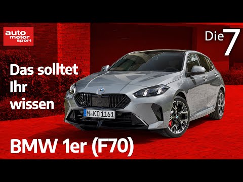 Handschalter adé - 7 Fakten zum neuen BMW 1er | auto motor und sport