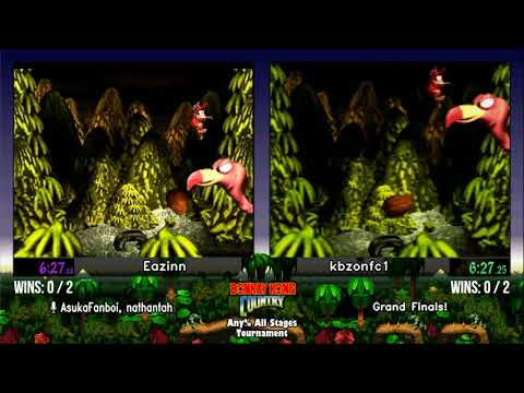 Eazinn vs kbzonfc1.  Donkey Kong Country Tournament 2017
