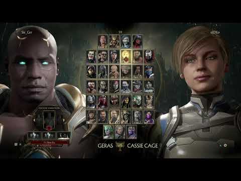 RVNT|JDE (Cassie Cage) vs DF|Grr (Geras) 1st to 5