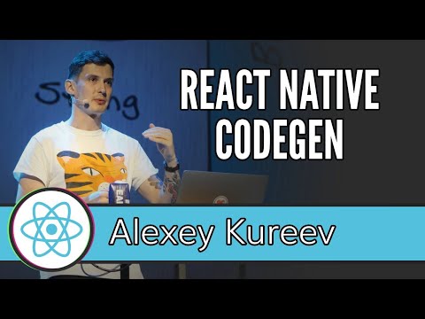 [React Live 2019] 7. Alexey Kureev - React Native CodeGen