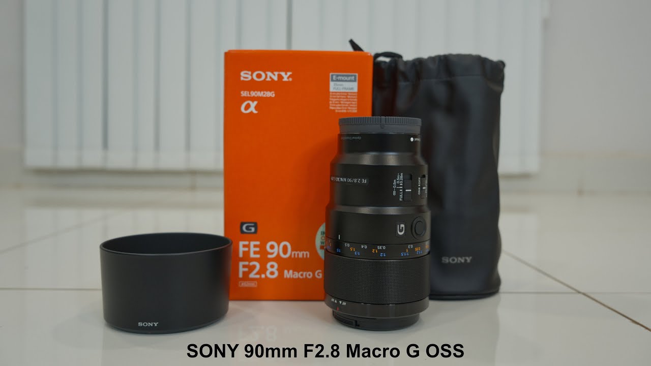 SONY 90mm F2.8 Macro G OSS | SEL90M28G | Unboxing