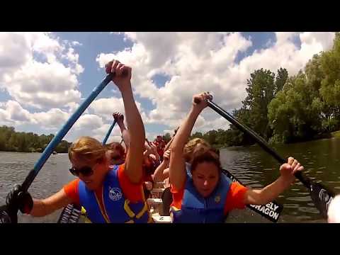 Canada Day Regatta 2012 - Dragon Boat Race for team OPS Flying Dutchman