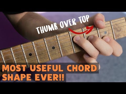 The Most Versatile Chord Shape | Thumb Trick Used By Jimi Hendrix, John Mayer, SRV, Mateus Asato