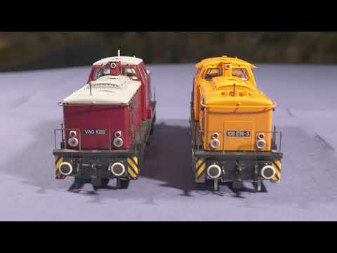 Diesellokomotive BR V 60.10 der DR