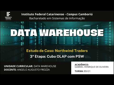 Etapa 3 - DW - Cubo OLAP com Pentaho PSW