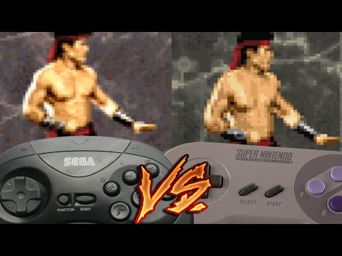 Sega 32x Vs Super Nintendo - Mortal Kombat II