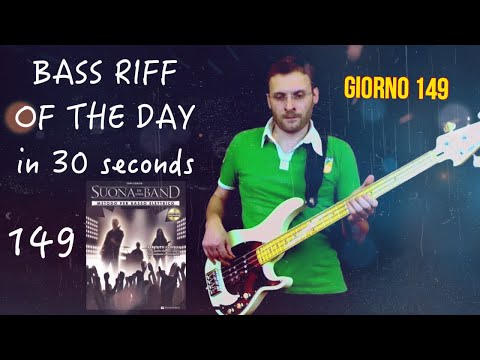 Metodo per basso Suona in una band Tony Corizia Bass Riff of the day in 30s giorno 149