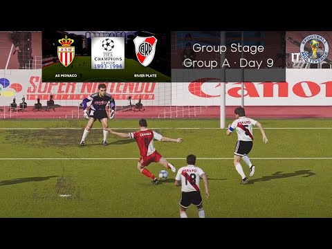 🏆 Monaco - River Plate ⚽ FIFA Champions League 93-94 ⚽ Gr. A - 9 ⚽ #pes #mods