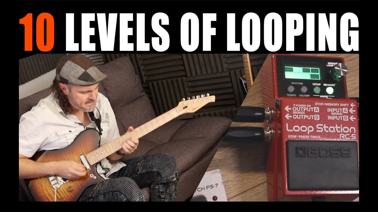 10 Levels of looping Boss RC5 - YouTube