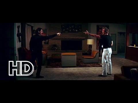 Once upon a time in Hollywood Brad pitt killing scene HD