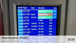 Airport Announcements 2020+2021 (part2)