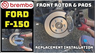 Ford F-150 Brembo Rotor & Pads Quick Installation