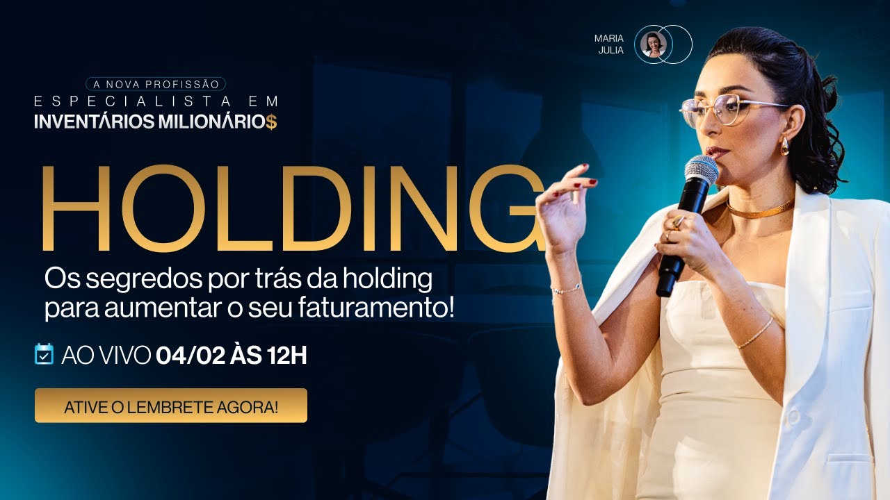 LIVE 2 | HOLDING | O SEGREDO POR TRÁS DA HOLDING PARA AUMENTAR O SEU FATURAMENTO