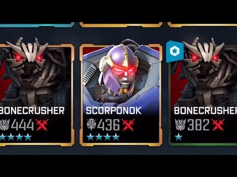 4-Stars Scorponok! | Transformers: Forged to Fight