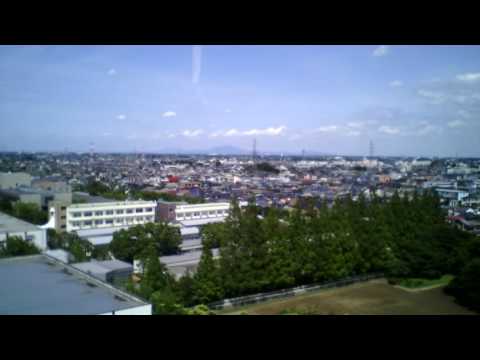 電気電子通信工学科 [NIT]　日本工業大学 LCセンターからの朝日　Sunrise from LC center in NIT