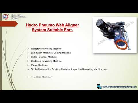 Hydro Pneumo Web Aligner System