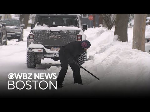 Winthrop, Massachusetts residents ready to have fun in the snow after major cleanup