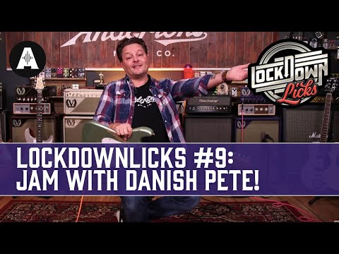 Jam Along With Danish Pete - Andertons LockDownLicks #9 (R&B Style Loop)