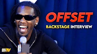 Offset Talks Cardi B, Early Days of Migos, New Album, Travis Scott, and Future | Backstage Interview