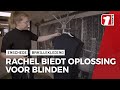 Rachel ontwerpt kleding voor blinden en slechtzienden