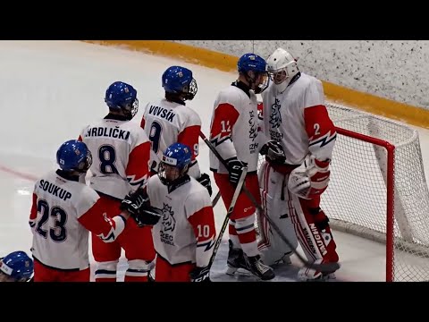 SESTŘIH: Česko U18 - Rusko U18 3:4